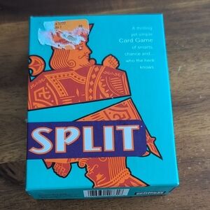 Parker Brothers Has Ro SPLIT Card Game 2001